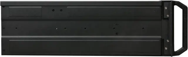 Alt view image 3 of 8 - Habey RPC-919T Steel 4U Rackmount Server Chassis with Built-in 8.4" LCD Touch Screen 3 External 5.25" Drive Bays