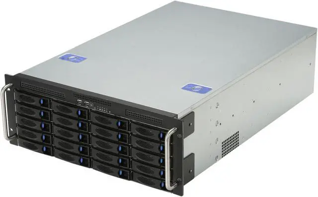 Main image of Habey ESC-4201C Steel 4U Rackmount Server Chassis w/ 20 x 3.5" Hot-swap SAS/SATA HDD Bays