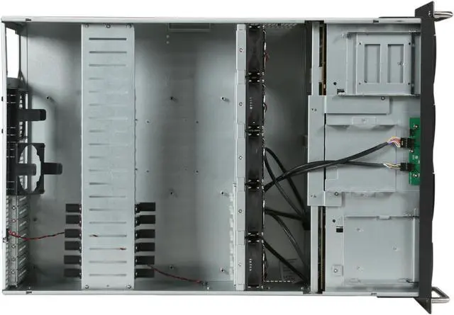 Alt view image 6 of 7 - Habey ESC-4201C Steel 4U Rackmount Server Chassis w/ 20 x 3.5" Hot-swap SAS/SATA HDD Bays