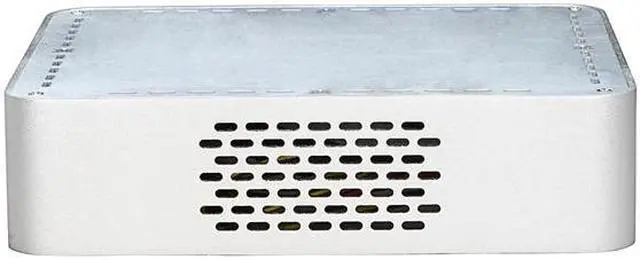 Alt view image 3 of 5 - Habey EMC-600S Silver Heavy duty 3mm aluminum Super-slim Mini-ITX HTPC/NAS/Server Chassis 60W - OEM
