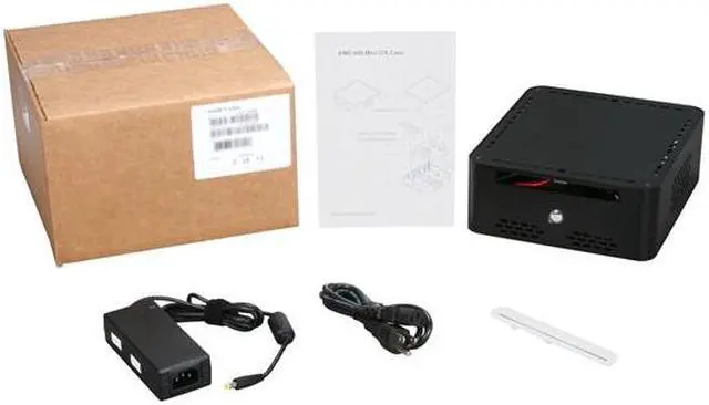 Alt view image 5 of 5 - Habey EMC-800B Black Heavy duty 3mm aluminum Server Chassis with 12V DC Power Supply 60W - OEM