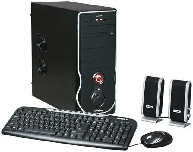 Main image of SENTEY Classic 1399 Mid Tower w/PSU+Kbrd/Mouse/Spkr SECC .7mm 4x USB/ Card Reader SD-MMC/ATX-MATX