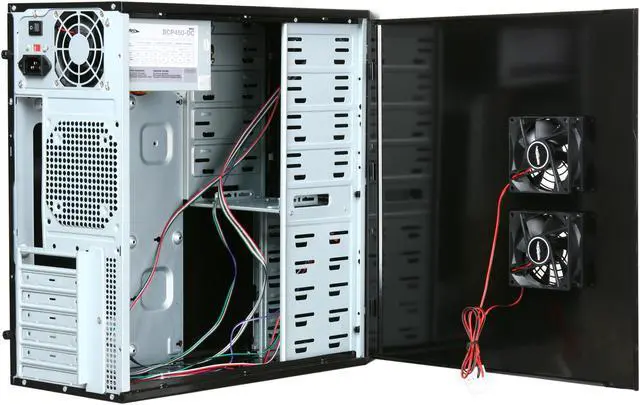 Alt view image 5 of 10 - SENTEY Classic 1399 Mid Tower w/PSU+Kbrd/Mouse/Spkr SECC .7mm 4x USB/ Card Reader SD-MMC/ATX-MATX