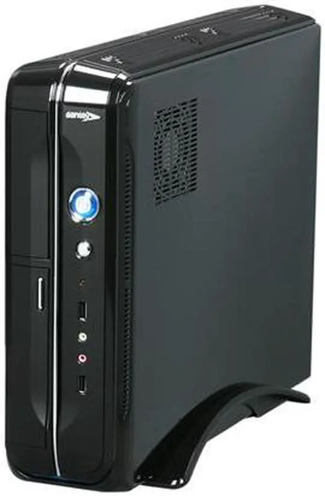 Alt view image 3 of 9 - Sentey Slim 2420 Slim Flex Case w/ Power Supply SECC .7mm 2x USB/1x Fan/Micro ATX-ITX
