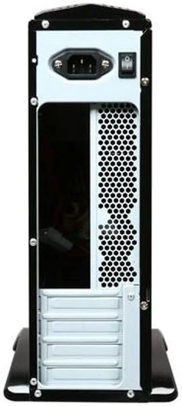 Alt view image 8 of 9 - Sentey Slim 2420 Slim Flex Case w/ Power Supply SECC .7mm 2x USB/1x Fan/Micro ATX-ITX