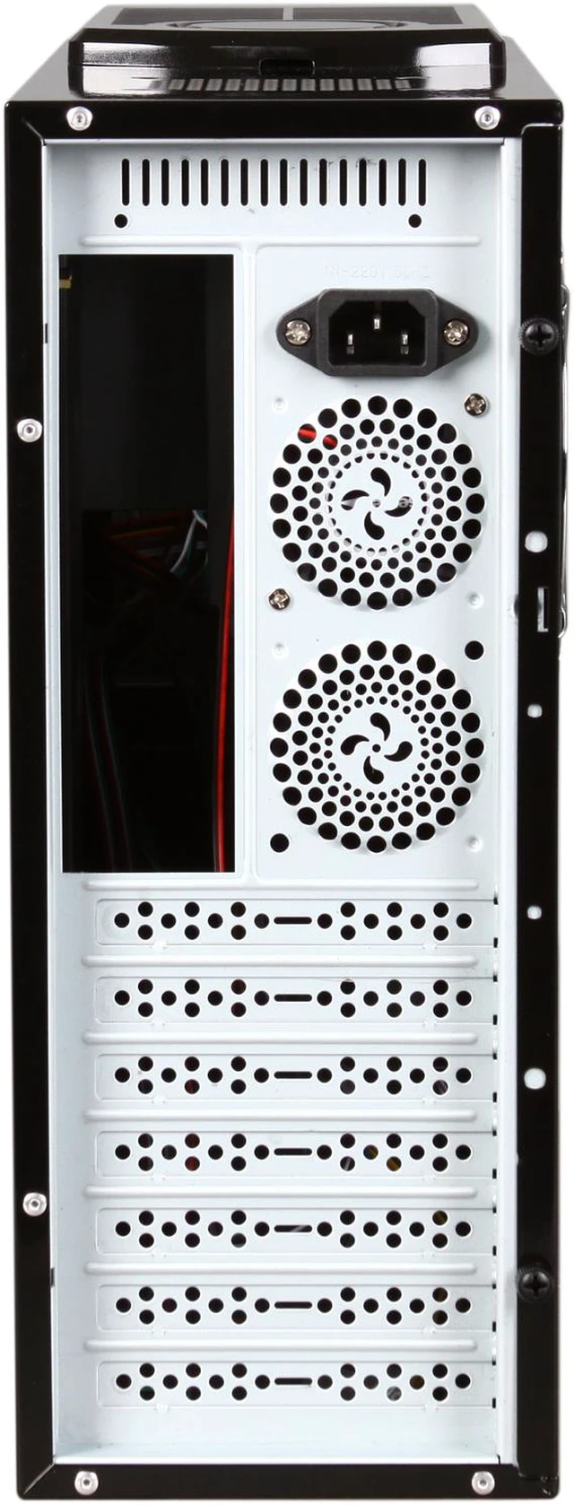 Sentey Computer Case Sentey Slim Series SS2-2220 Glossy Black Computer Case - Newegg.com