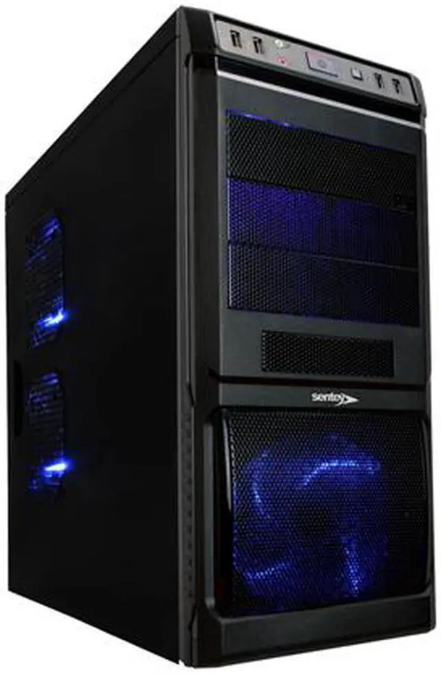 Main image of Sentey Black Box Series BX1-4285 v2.1 Black SECC ATX Mid Tower Computer Case