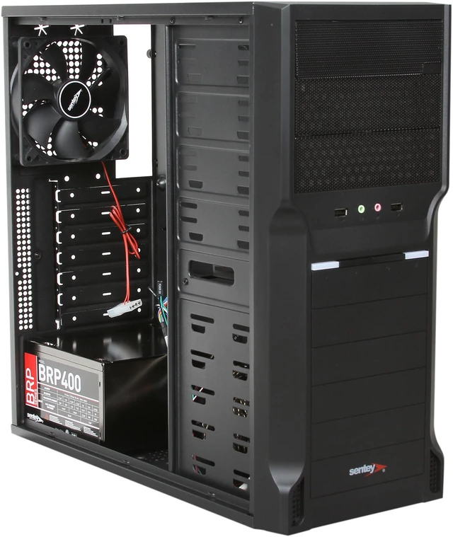 Sentey Computer Case Sentey CS1-1410 Classic Series Case w/ PSU BRP400 – 400W Included / 1 x ...