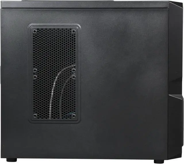 Alt view image 4 of 9 - Sentey Eagle Extreme Division Tower Case - 1 x 120mm Fan Cooler / HD Audio / 2 x USB 2.0 / Removable Aluminum HDD-SSD Tray / Screwless