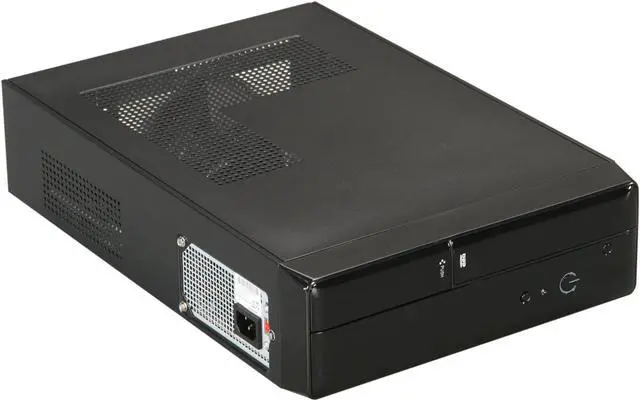 Alt view image 8 of 9 - Pixxo CI-8102H Black Micro ATX Mini Tower Computer Case w/ Card Reader 450W Power Supply