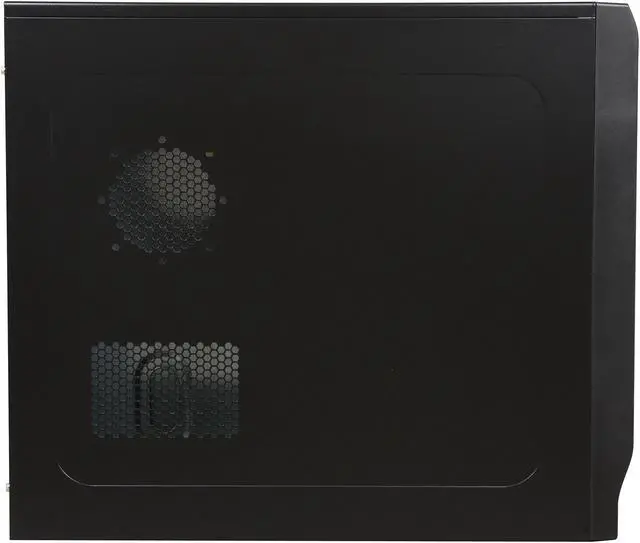 Alt view image 4 of 9 - Pixxo CX-5C59 Black ATX Mid Tower Computer Case 500W Power Supply