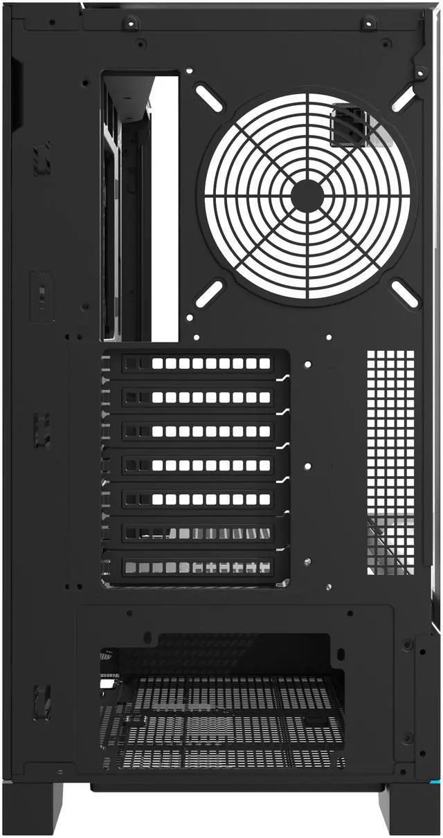 Alt view image 4 of 13 - darkFlash DY450 Black Steel / Tempered Glass ATX Black chassis ,0.8mm SPCC Case