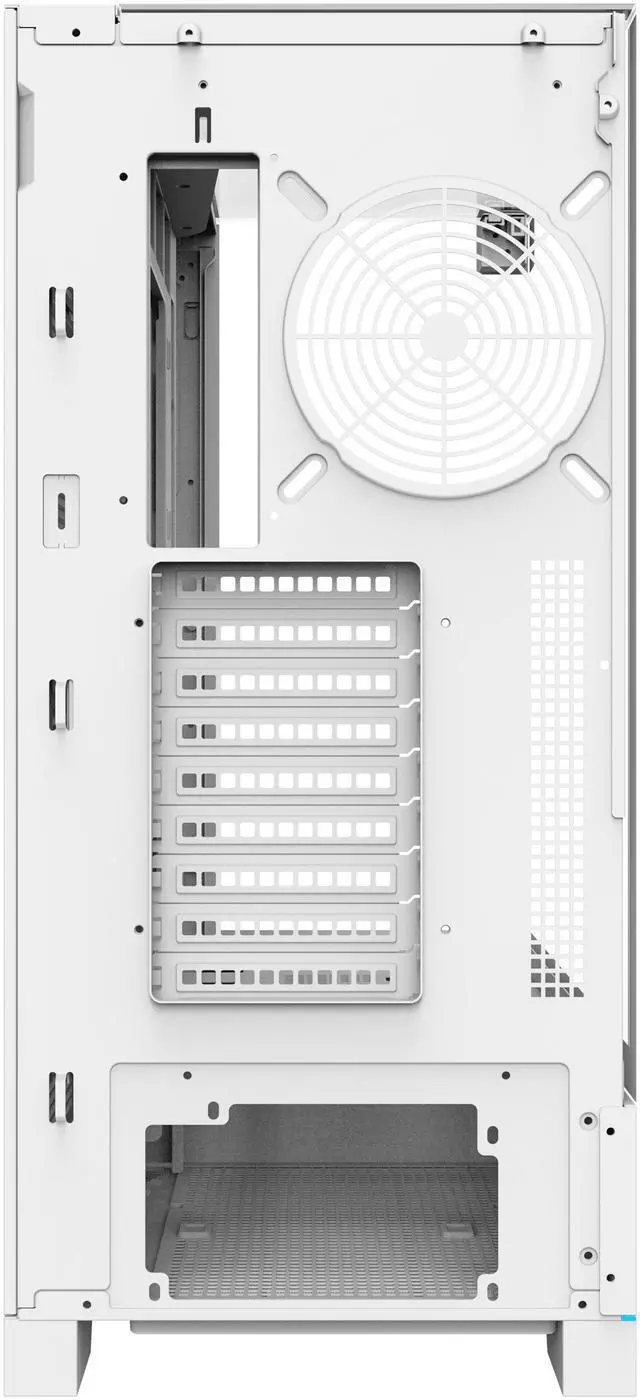 Alt view image 4 of 9 - darkFlash DY450L White Steel / Tempered Glass ATX White chassis ,0.8mm SPCC Case