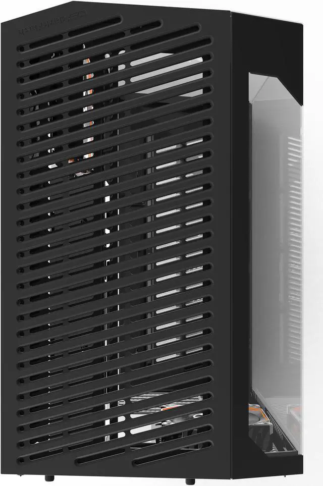 Alt view image 6 of 11 - darkFlash DY470 Black Steel / Tempered Glass ATX Black chassis ,0.8mm SPCC Case