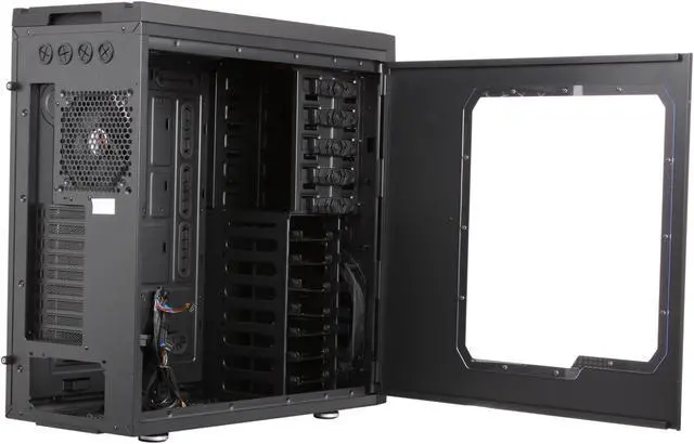 Alt view image 5 of 10 - BitFenix Shinobi XL Window Black Steel / Plastic ATX Full Tower Computer Case
