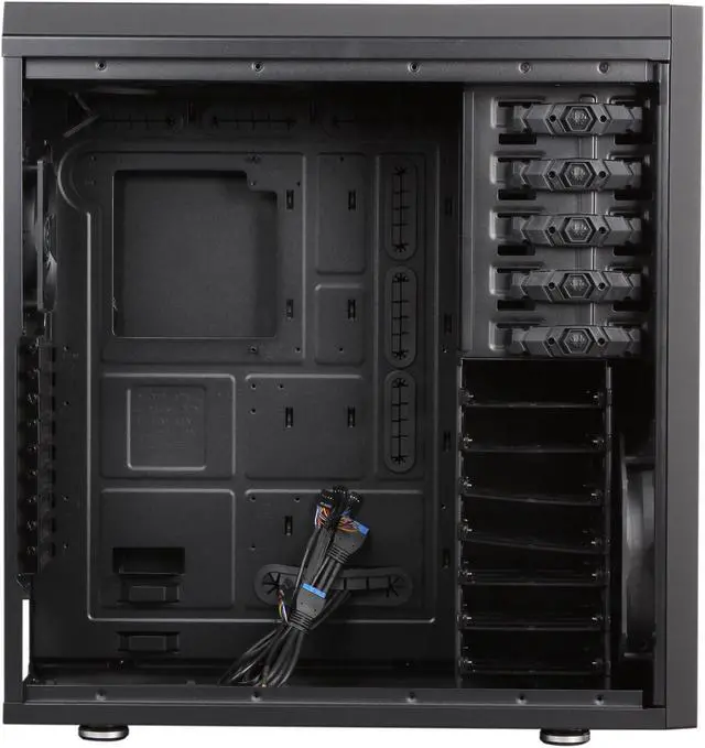 Alt view image 6 of 10 - BitFenix Shinobi XL Window Black Steel / Plastic ATX Full Tower Computer Case