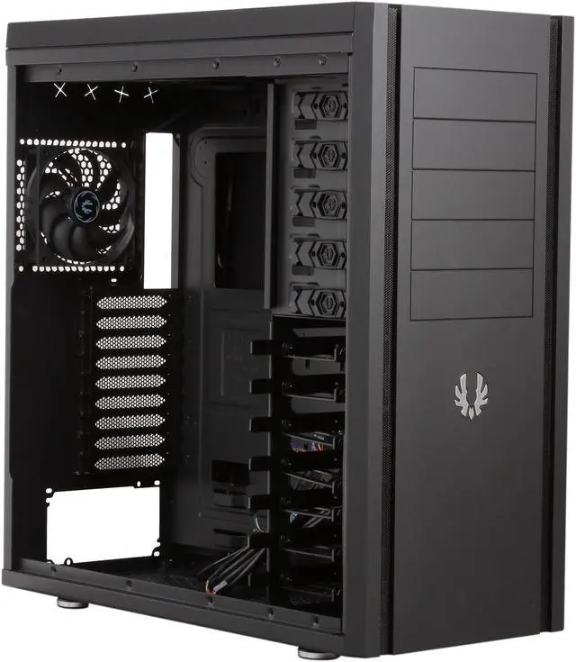 Alt view image 7 of 10 - BitFenix Shinobi XL Window Black Steel / Plastic ATX Full Tower Computer Case