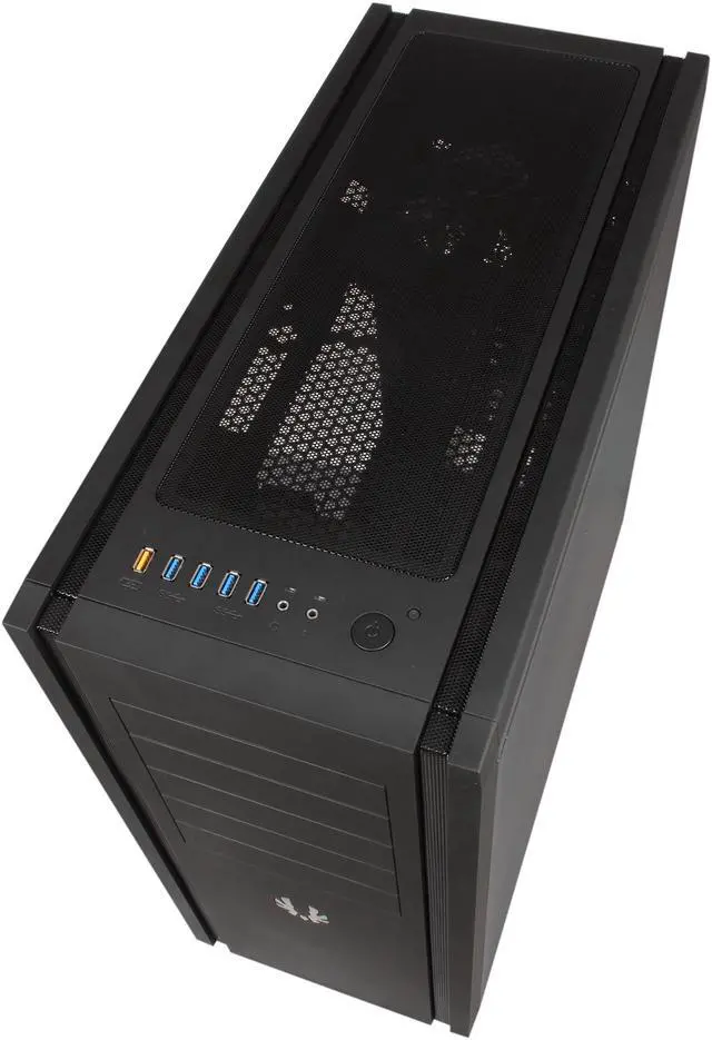 Alt view image 8 of 10 - BitFenix Shinobi XL Window Black Steel / Plastic ATX Full Tower Computer Case