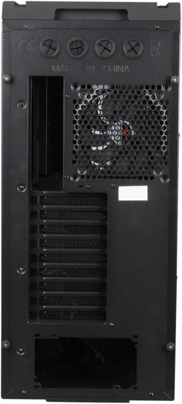 Alt view image 9 of 10 - BitFenix Shinobi XL Window Black Steel / Plastic ATX Full Tower Computer Case