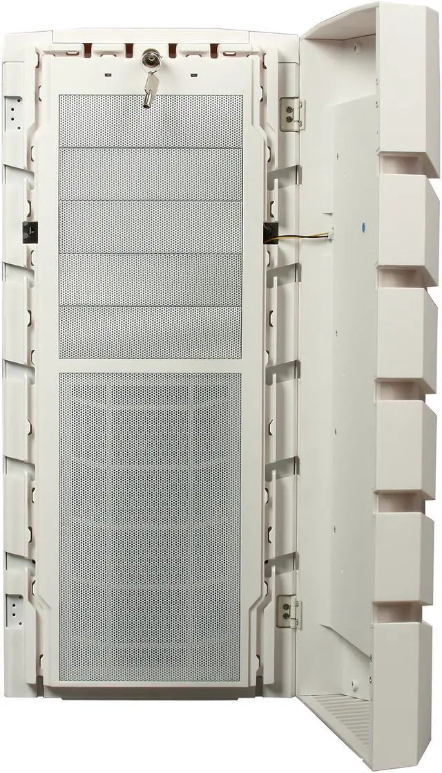 Alt view image 2 of 11 - BitFenix Colossus White Window / Blue LED / White Steel / Plastic ATX Full Tower Computer Case
