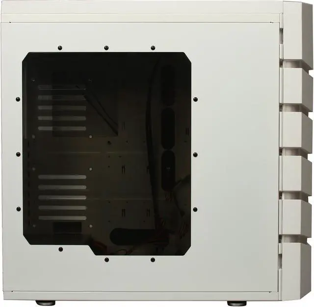 Alt view image 4 of 11 - BitFenix Colossus White Window / Blue LED / White Steel / Plastic ATX Full Tower Computer Case