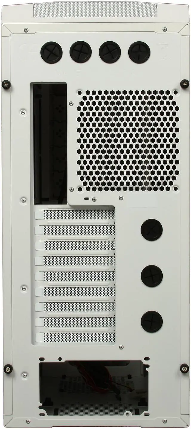 Alt view image 10 of 11 - BitFenix Colossus White Window / Blue LED / White Steel / Plastic ATX Full Tower Computer Case