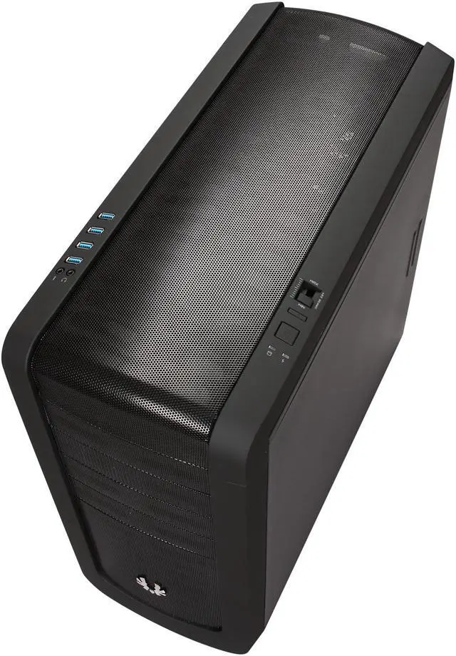 Alt view image 8 of 10 - BitFenix Raider Black Steel / Plastic ATX Mid Tower Computer Case
