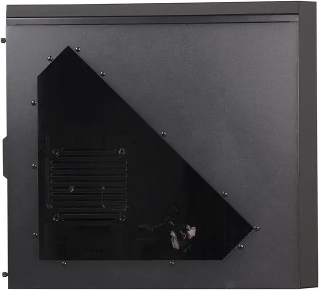 Alt view image 4 of 10 - BitFenix Shinobi Window Black Steel / Plastic ATX Mid Tower Computer Case