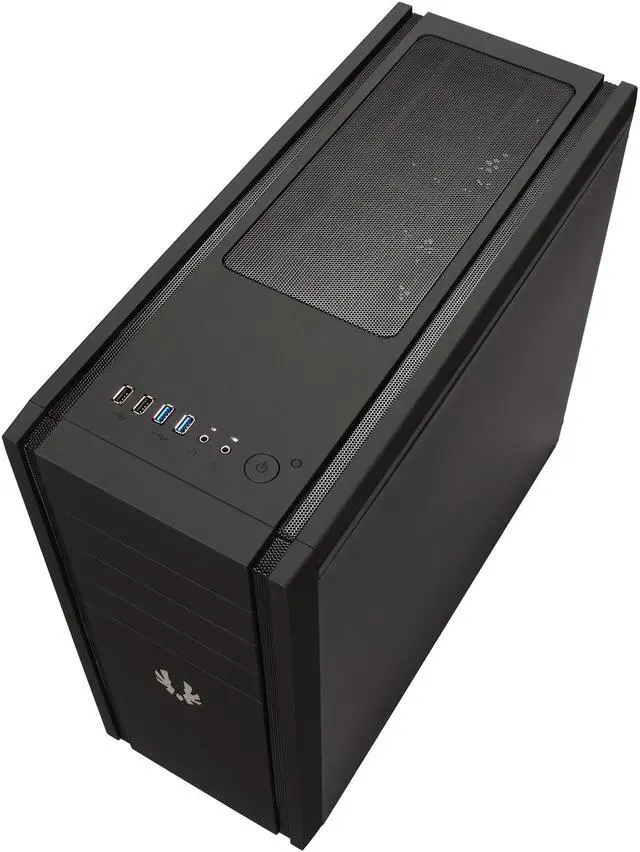 Alt view image 8 of 10 - BitFenix Shinobi Black Steel / Plastic ATX Mid Tower Computer Case