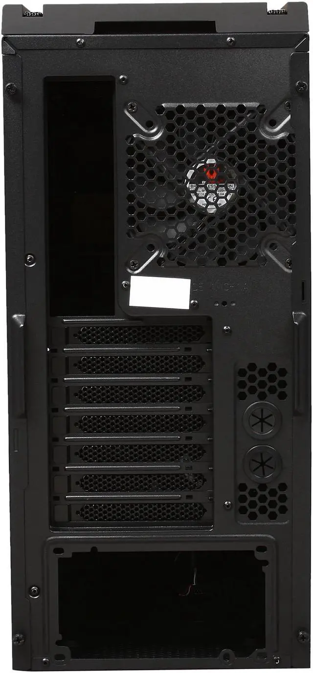 Alt view image 9 of 10 - BitFenix Shinobi Black Steel / Plastic ATX Mid Tower Computer Case