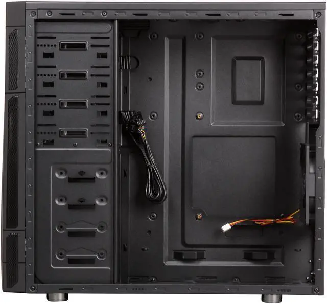 Alt view image 7 of 10 - BitFenix Outlaw Black Steel / Plastic ATX Mid Tower Computer Case