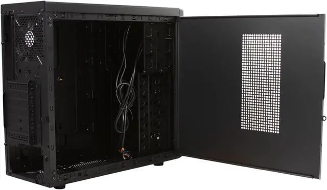 Alt view image 4 of 9 - BitFenix Merc Alpha Black Steel / Plastic ATX Mid Tower Computer Case