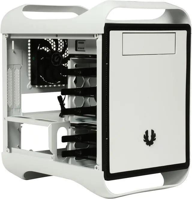 Alt view image 7 of 10 - BitFenix Prodigy Arctic White Steel / Plastic Mini-ITX Tower Computer Case