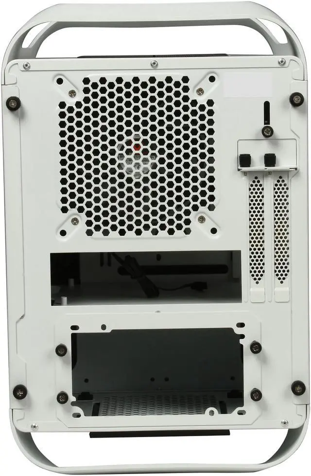 Alt view image 9 of 10 - BitFenix Prodigy Arctic White Steel / Plastic Mini-ITX Tower Computer Case