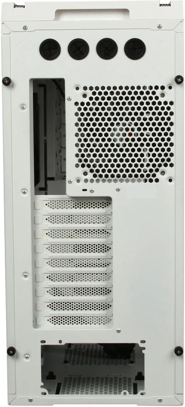 Alt view image 9 of 10 - BitFenix Shinobi XL Window White Steel / Plastic ATX Full Tower Computer Case