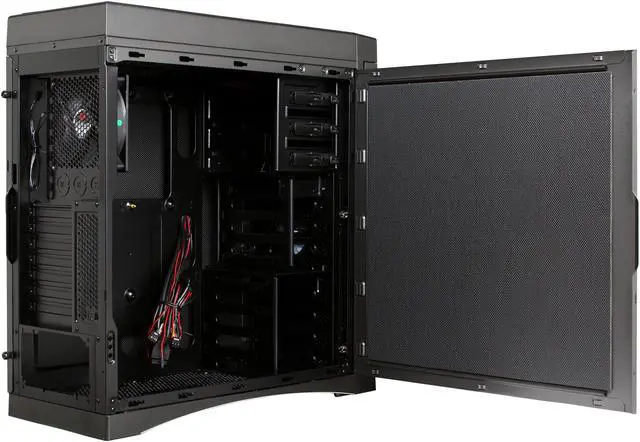 Alt view image 5 of 10 - BitFenix Ghost BFC-GHO-300-KKN1-RP Black Steel / Plastic ATX Mid Tower Computer Case