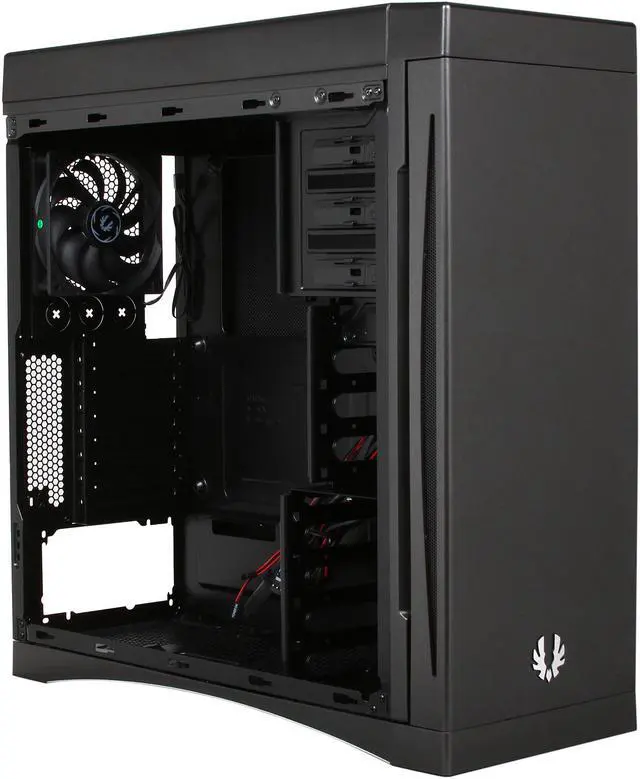 Alt view image 7 of 10 - BitFenix Ghost BFC-GHO-300-KKN1-RP Black Steel / Plastic ATX Mid Tower Computer Case