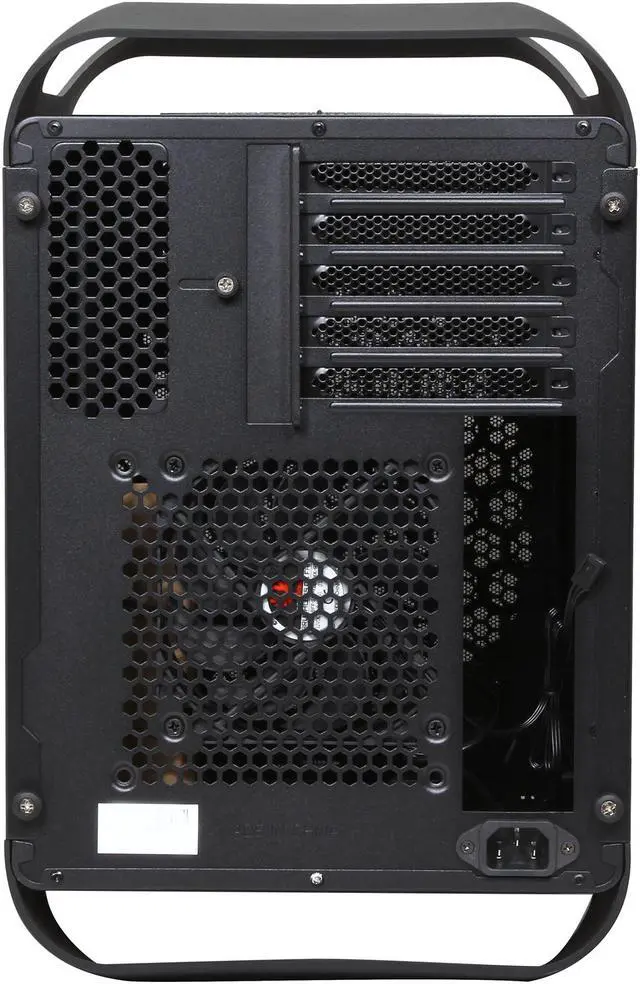 Alt view image 11 of 12 - BitFenix Prodigy M Midnight Black Steel/ Plastic Micro ATX Mini Tower Computer Case