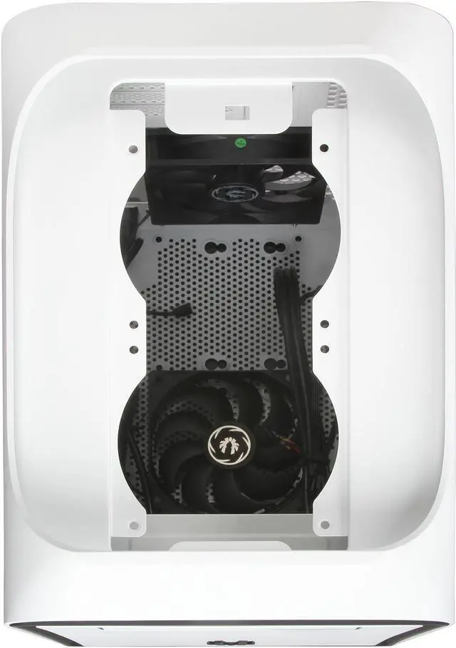 Alt view image 10 of 11 - BitFenix Prodigy M Arctic White Steel/ Plastic Micro ATX Mini Tower Computer Case