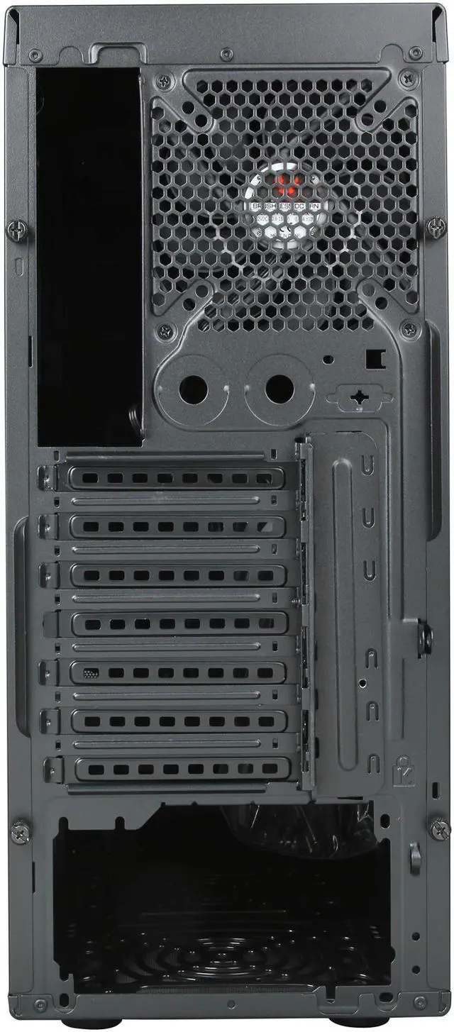 Alt view image 5 of 10 - BitFenix Shadow Series BFC-SDO-150-KKXBR-RP Black Steel / Plastic ATX Mid Tower Computer Case