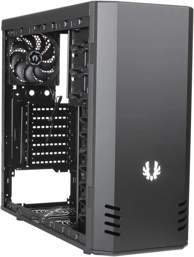 Alt view image 8 of 10 - BitFenix Shadow Series BFC-SDO-150-KKXBR-RP Black Steel / Plastic ATX Mid Tower Computer Case
