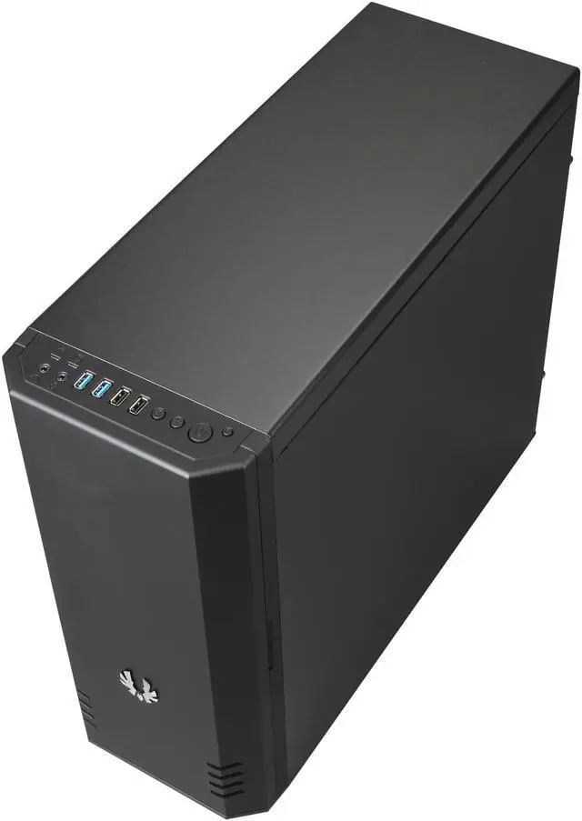 Alt view image 9 of 10 - BitFenix Shadow Series BFC-SDO-150-KKXBR-RP Black Steel / Plastic ATX Mid Tower Computer Case