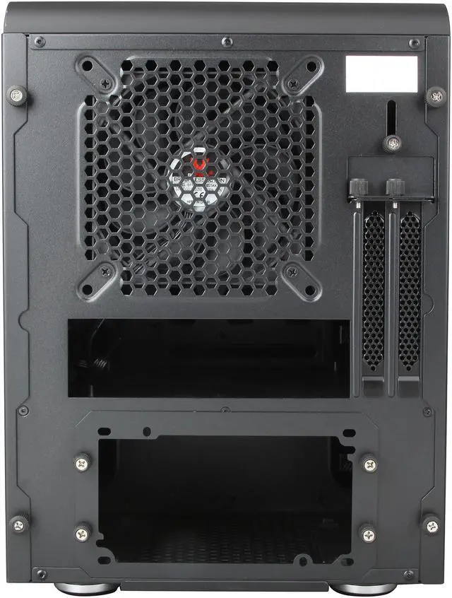 Alt view image 8 of 9 - BitFenix Phenom BFC-PHE-300-KKXKK-RP Midnight Black Steel / Plastic Mini-ITX Tower Computer Case
