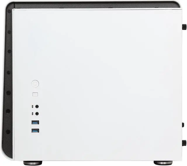Alt view image 5 of 12 - BitFenix Phenom BFC-PHE-300-WWXKK-RP Arctic White Steel / Plastic Mini-ITX Tower Computer Case