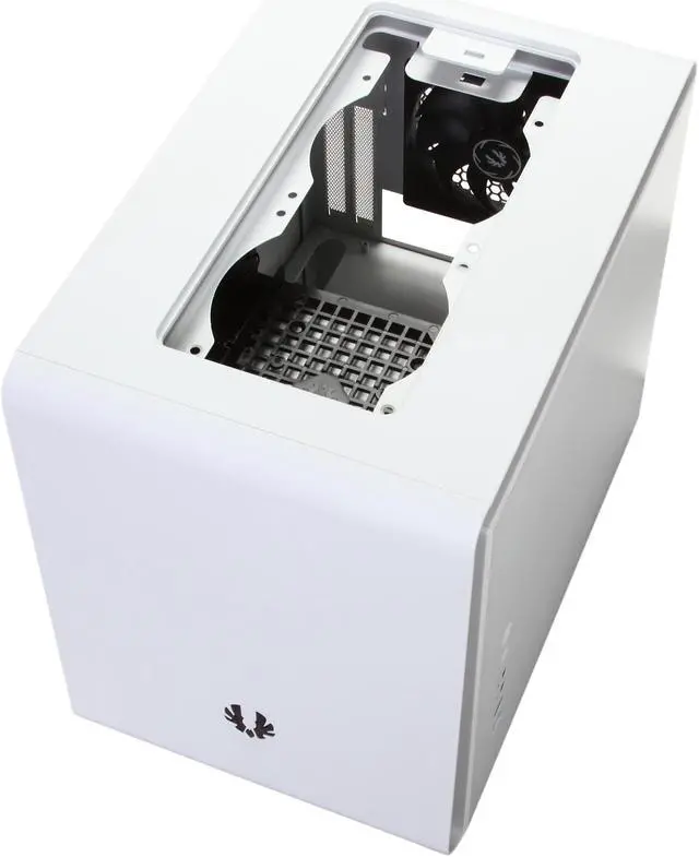 Alt view image 10 of 12 - BitFenix Phenom BFC-PHE-300-WWXKK-RP Arctic White Steel / Plastic Mini-ITX Tower Computer Case