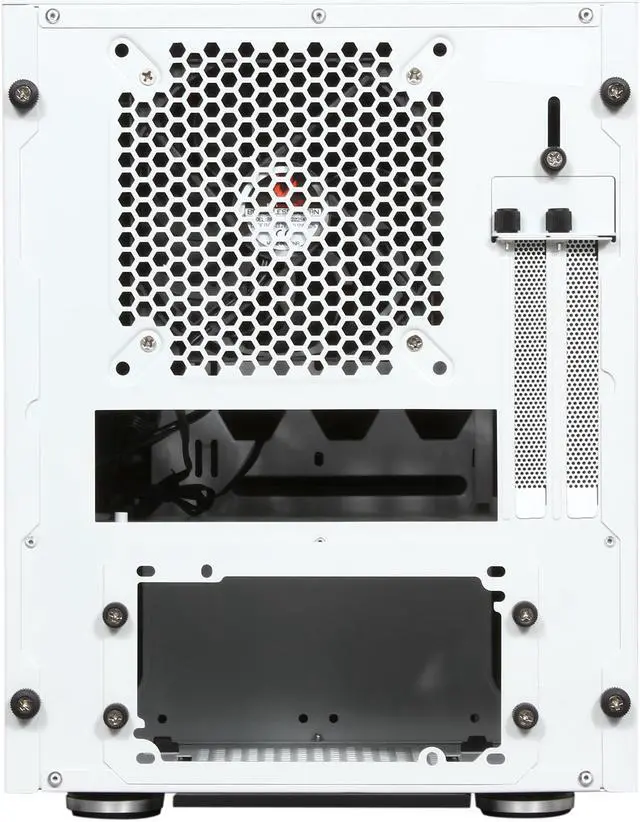 Alt view image 11 of 12 - BitFenix Phenom BFC-PHE-300-WWXKK-RP Arctic White Steel / Plastic Mini-ITX Tower Computer Case