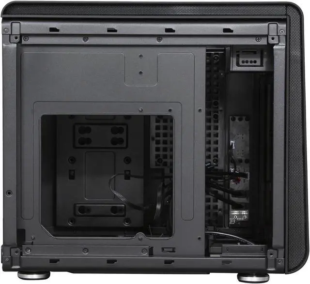 Alt view image 6 of 11 - BitFenix Phenom M BFC-PHM-300-KKXKK-RP Midnight Black Steel / Plastic Micro ATX Mini Tower Computer Case