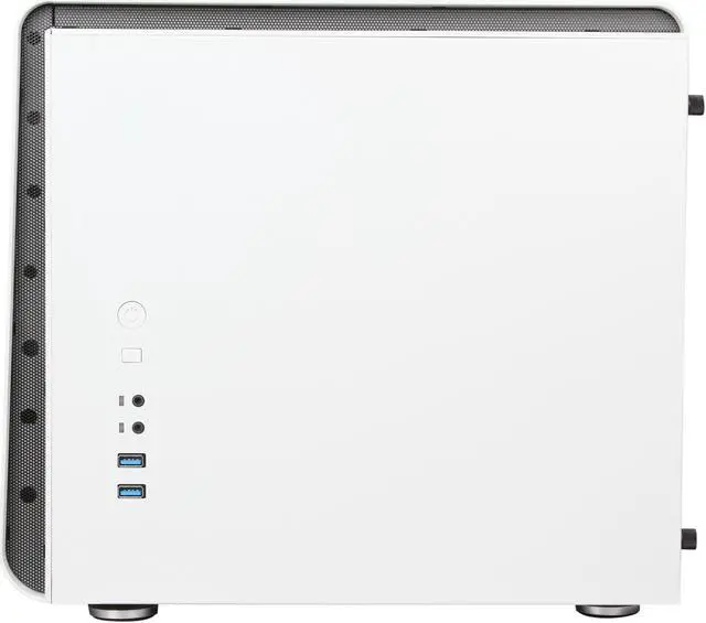 Alt view image 5 of 11 - BitFenix Phenom M BFC-PHM-300-WWXKK-RP Arctic White Steel / Plastic Micro ATX Mini Tower Computer Case