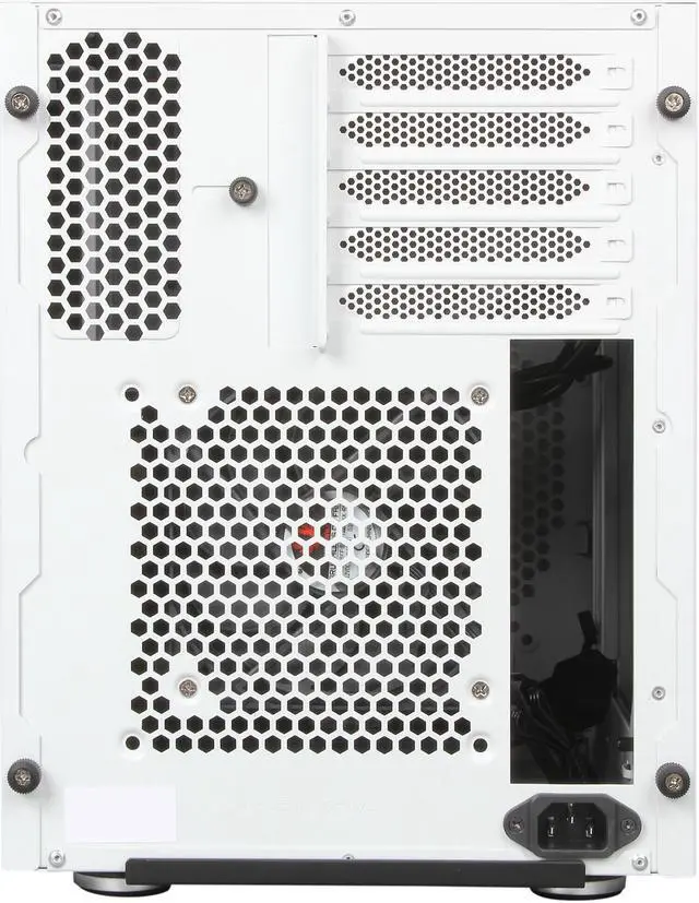 Alt view image 9 of 11 - BitFenix Phenom M BFC-PHM-300-WWXKK-RP Arctic White Steel / Plastic Micro ATX Mini Tower Computer Case