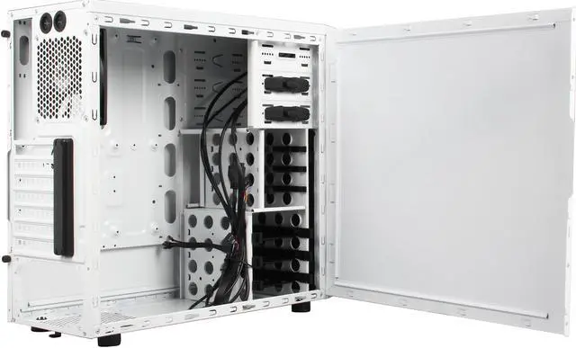 Alt view image 5 of 10 - BitFenix BFC-NEO-100-WWXKW-RP White body with white front panel Steel / Plastic ATX Mid Tower Computer Case